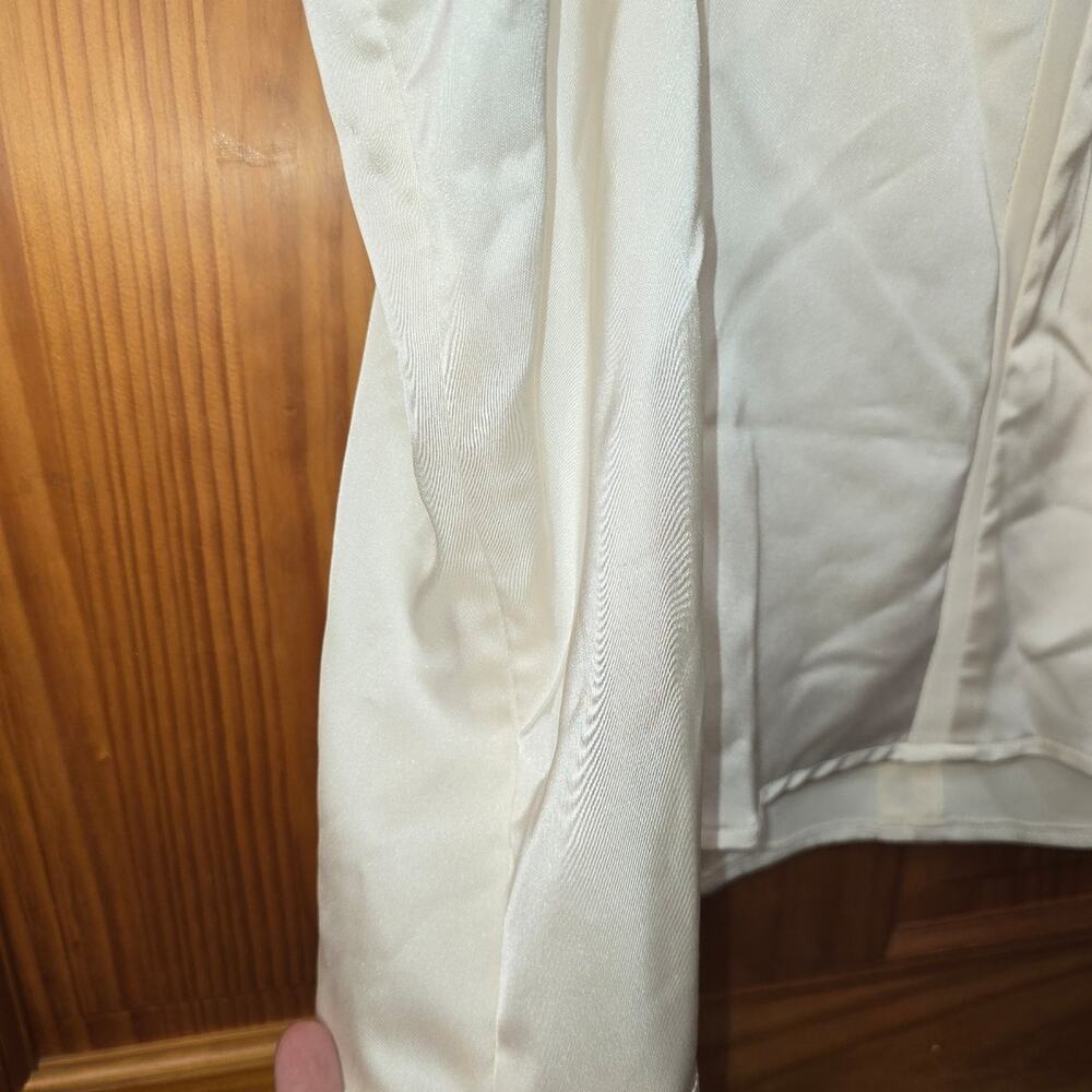 Apostrophe Cream Spaghetti Strap Blouse Size 24W Beautiful Top! NEW WITH TAGS - Picture 4 of 4